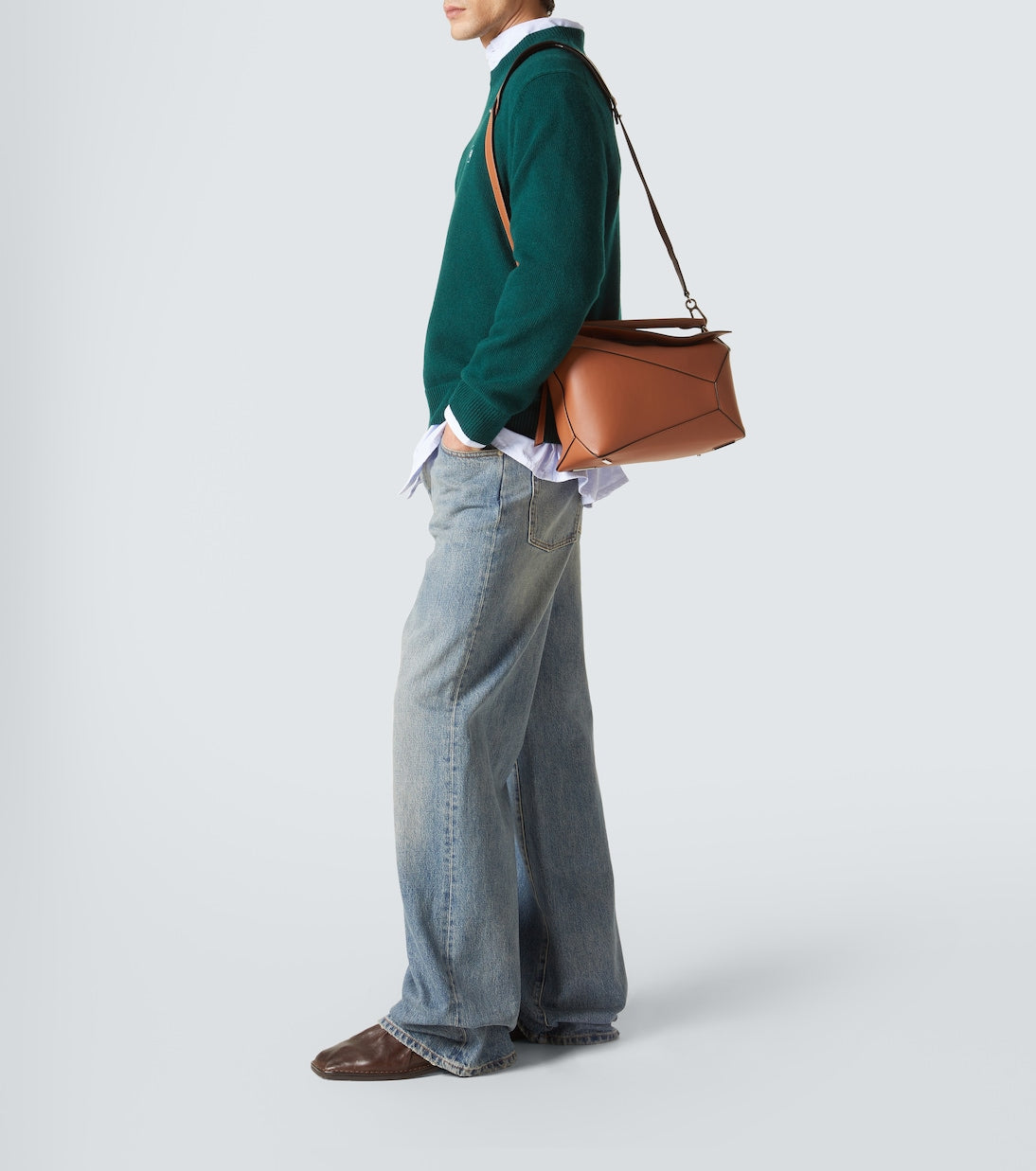 Loewe - Puzzle Small leather shoulder bag