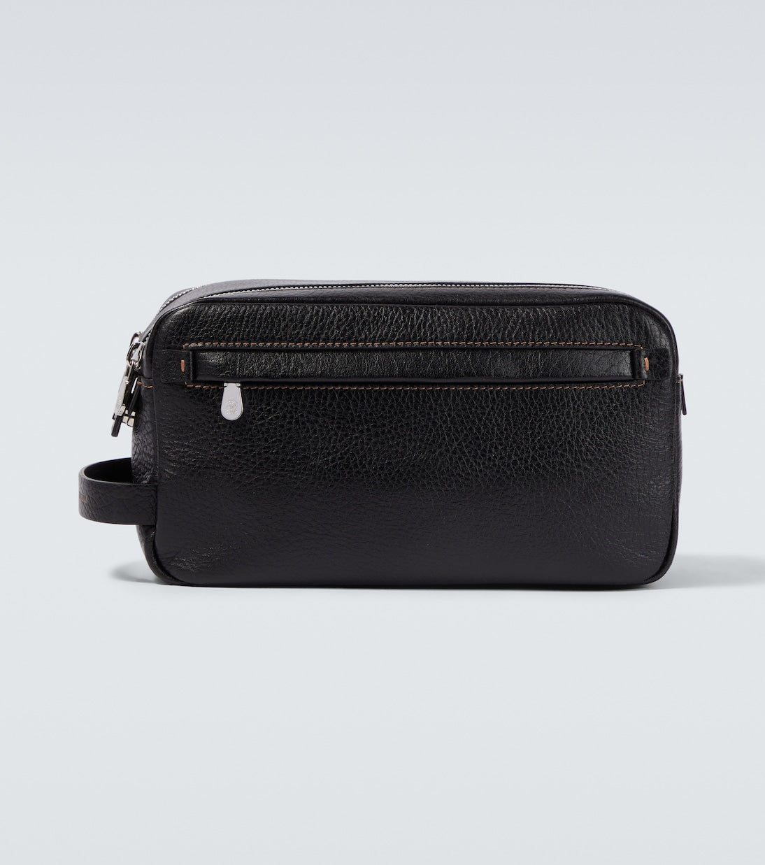 Brunello Cucinelli - Leather toiletry bag