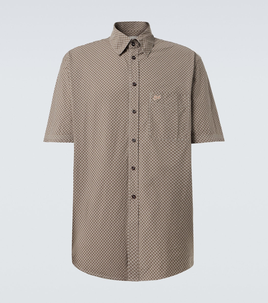 ERL - Checked cotton shirt