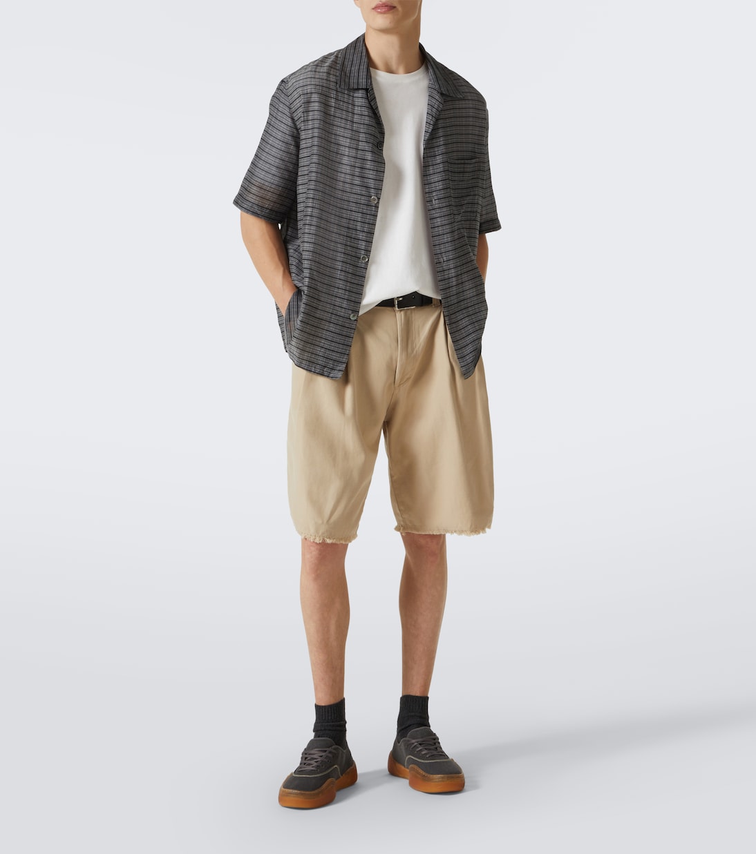 ERL - Canvas low-top sneakers