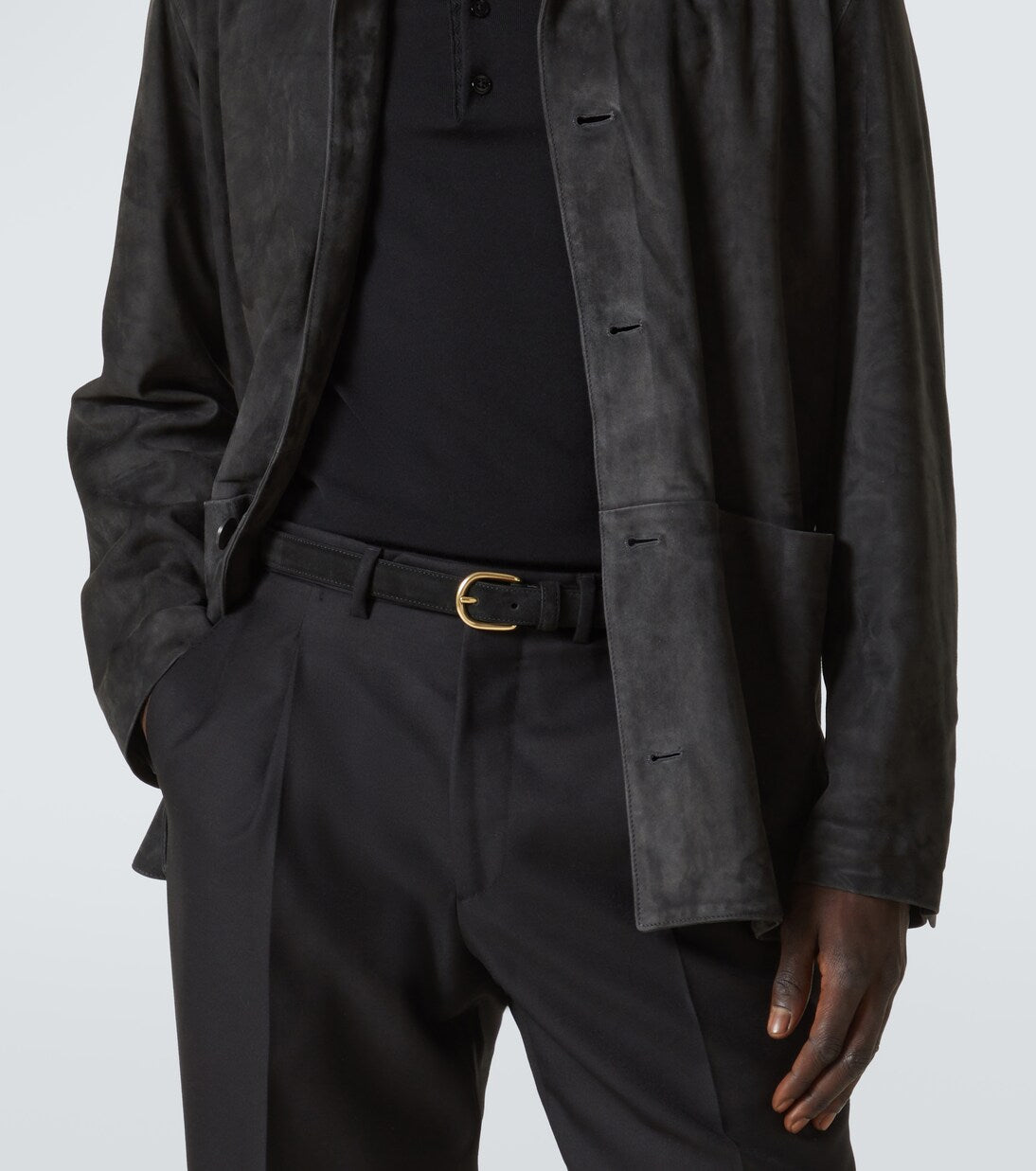 Saman Amel - Cardon suede belt