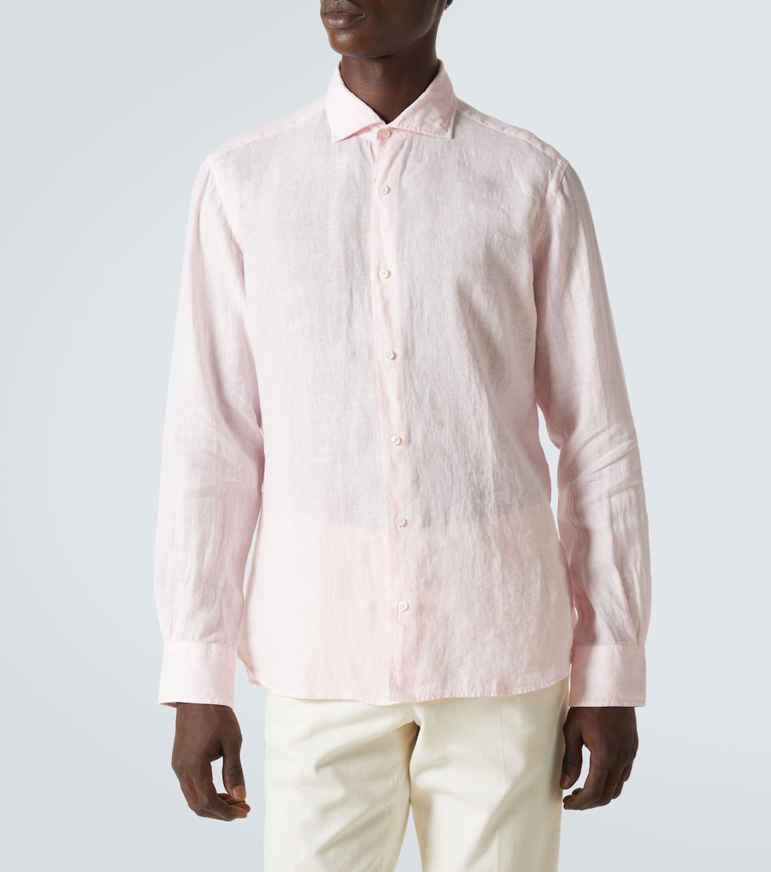 Fedeli - Linen Oxford shirt