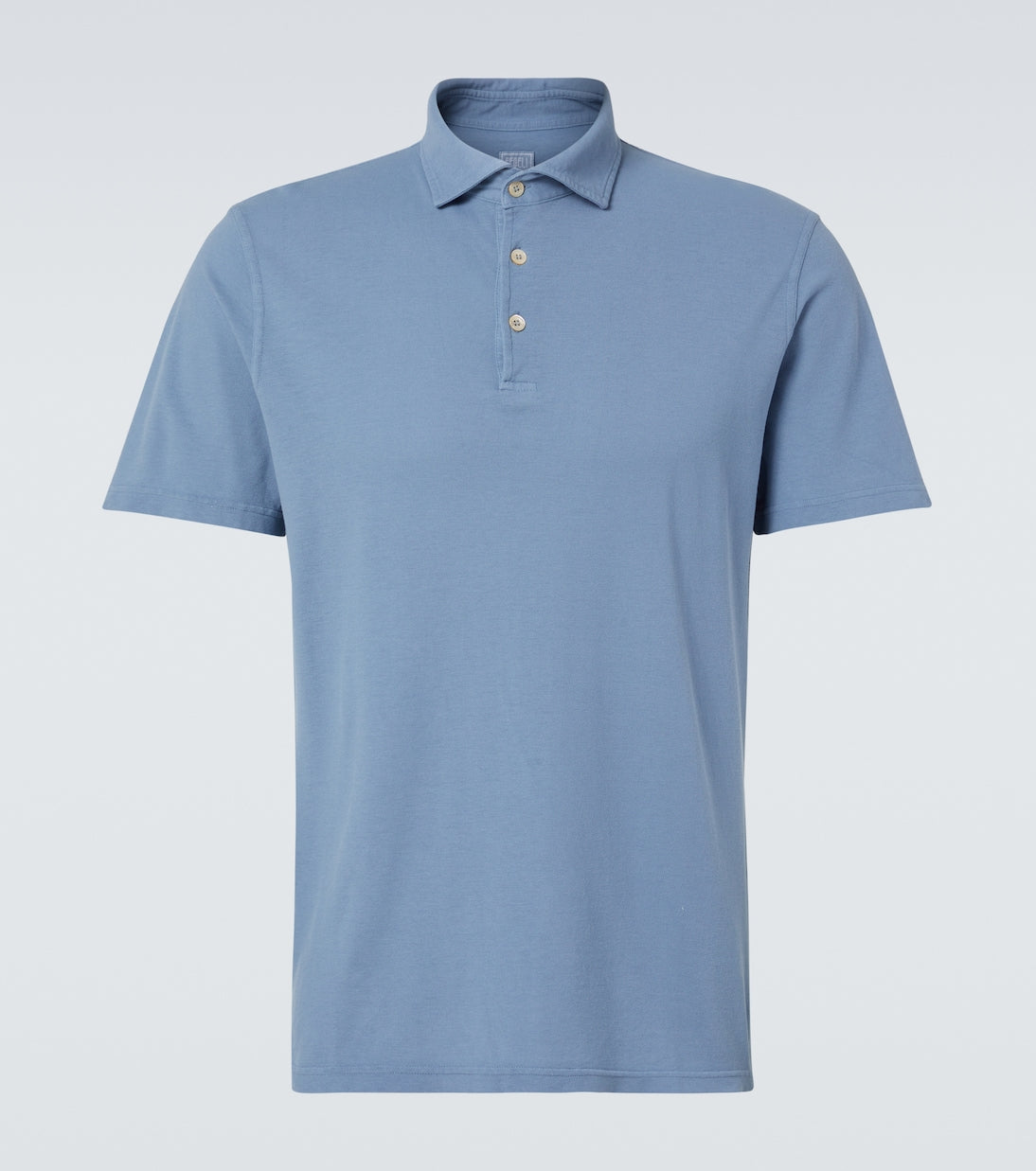 Fedeli - Cotton piqué polo shirt
