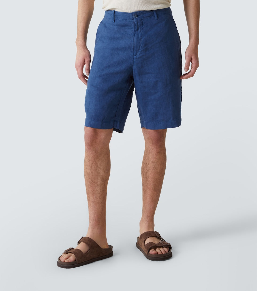 Fedeli - Ajaccio linen Bermuda shorts