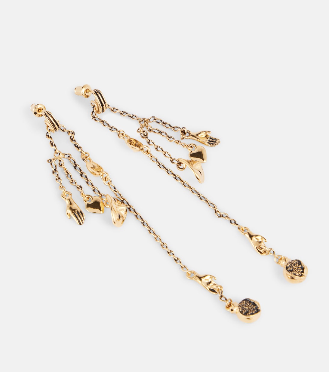 Lemaire - Estampe drop earrings