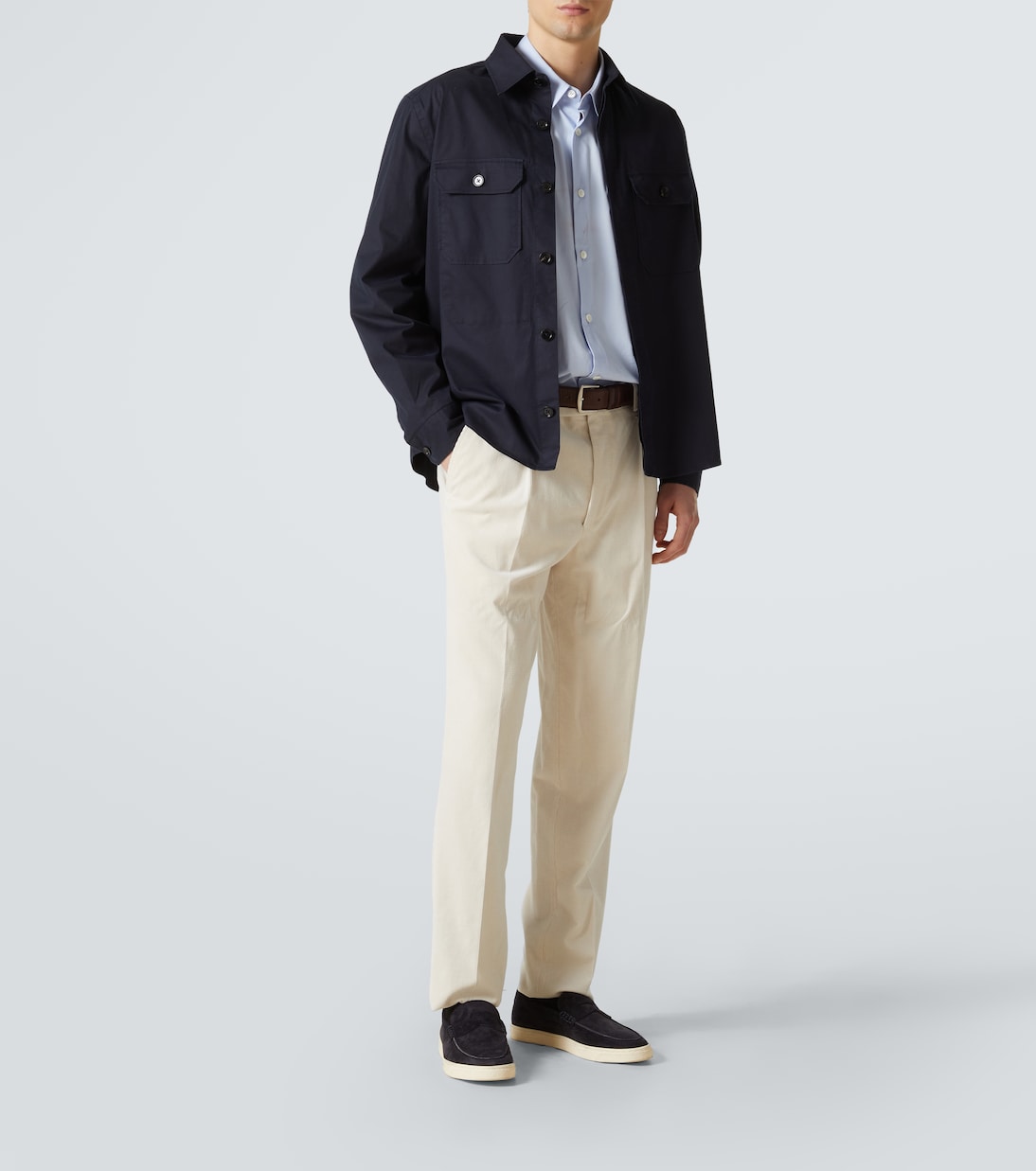 Zegna - Cotton-blend shirt