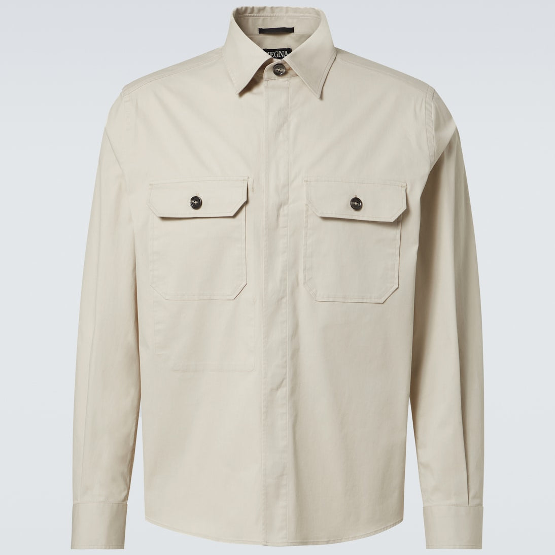 Zegna - Cotton-blend overshirt