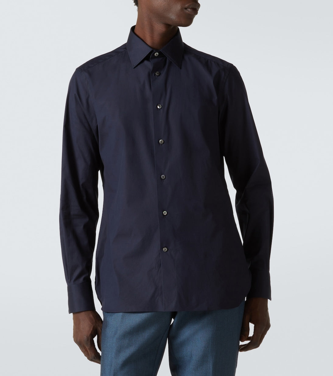 Zegna - Cotton-blend shirt
