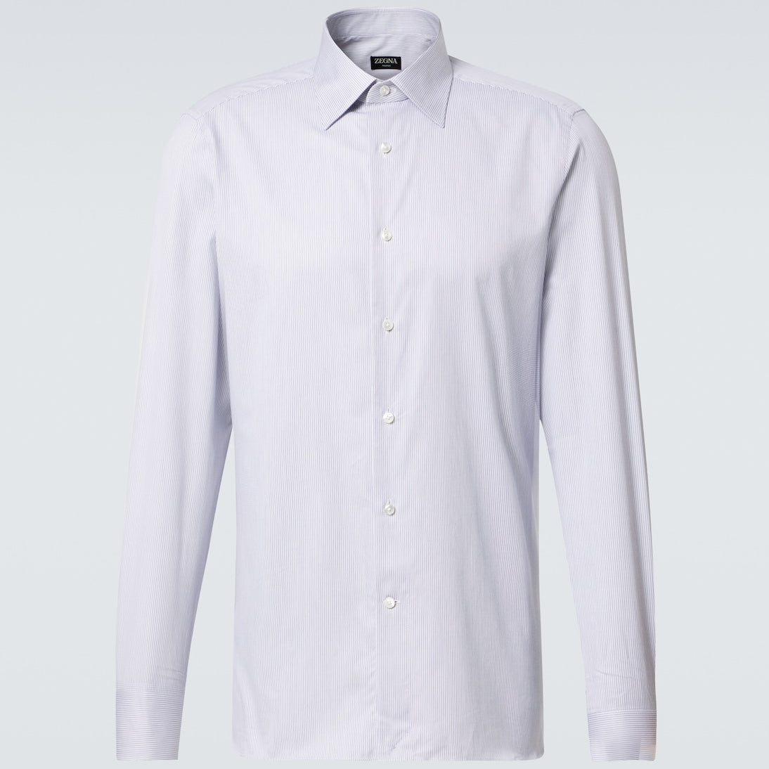 Zegna - Striped cotton shirt