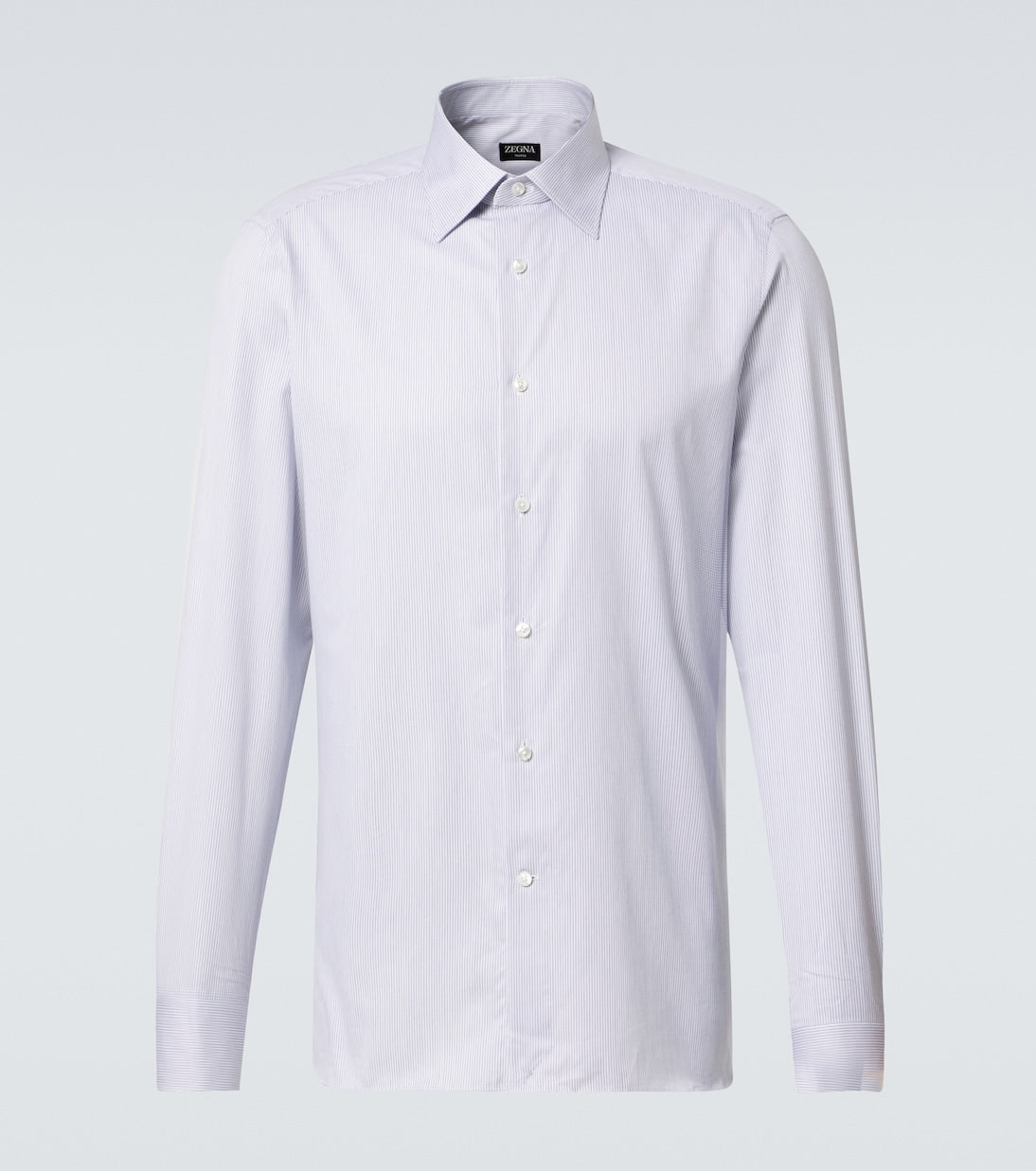 Zegna - Striped cotton shirt