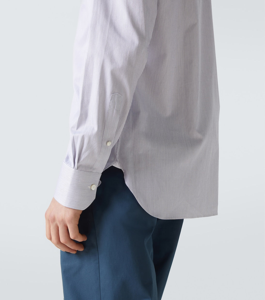Zegna - Striped cotton shirt