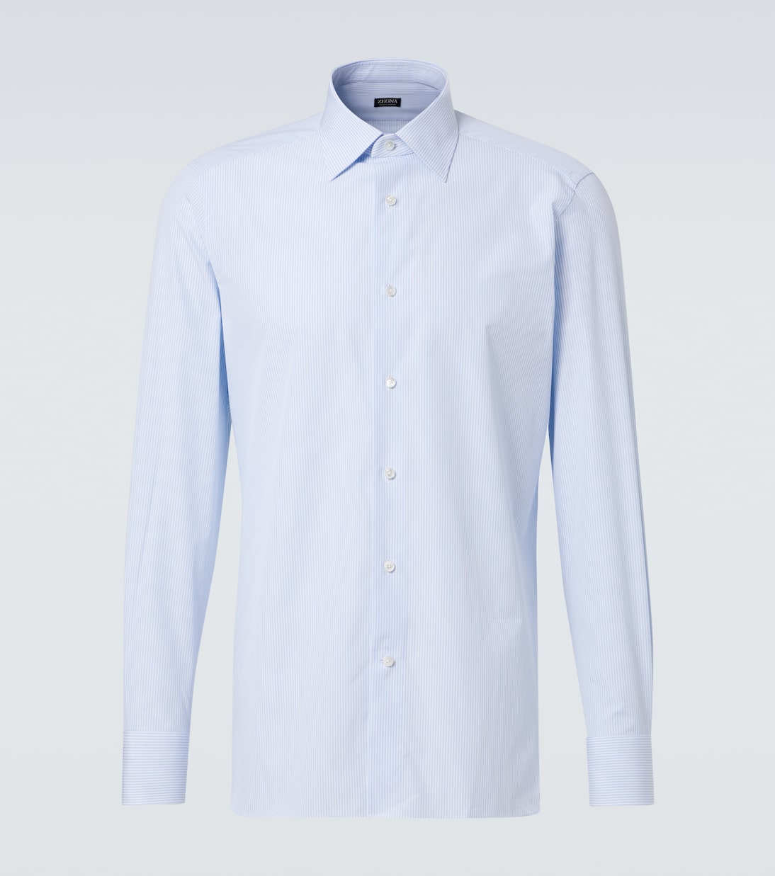 Zegna - Striped cotton shirt