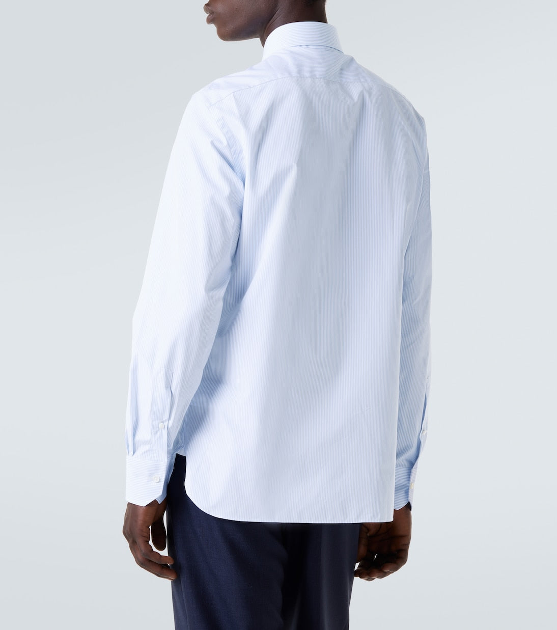 Zegna - Striped cotton shirt