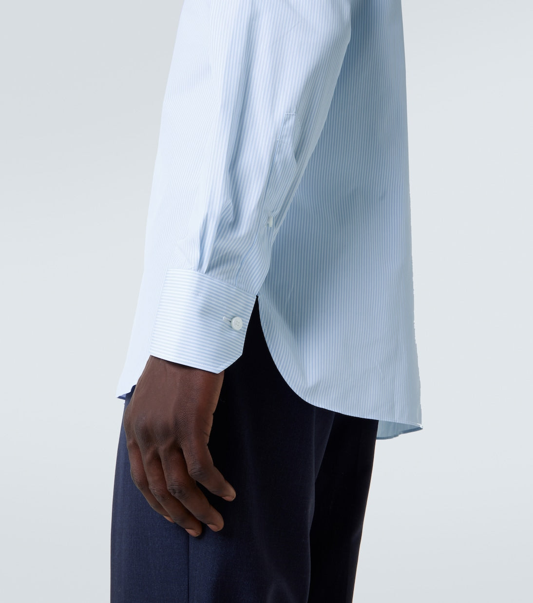 Zegna - Striped cotton shirt