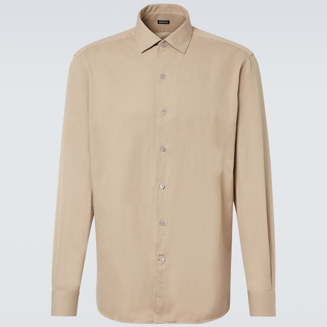 Zegna - Cotton and wool denim shirt