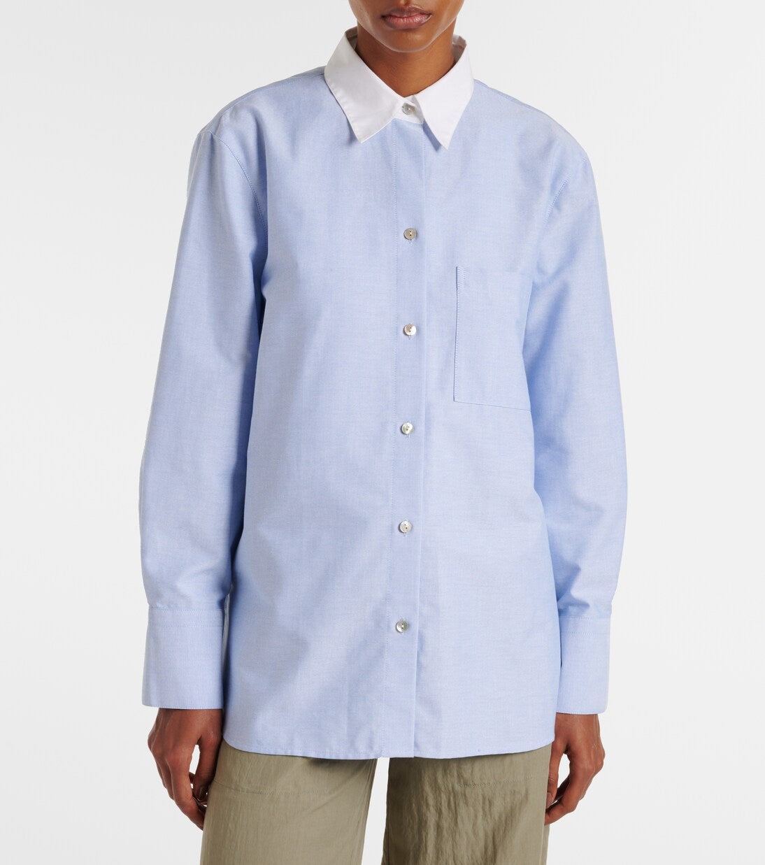 Vince - Cotton Oxford shirt