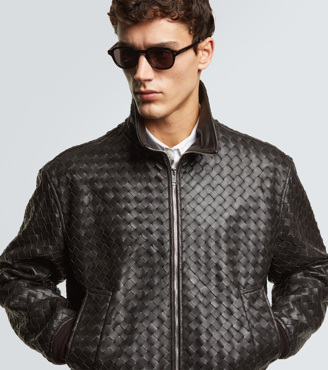 Bottega Veneta - Round sunglasses