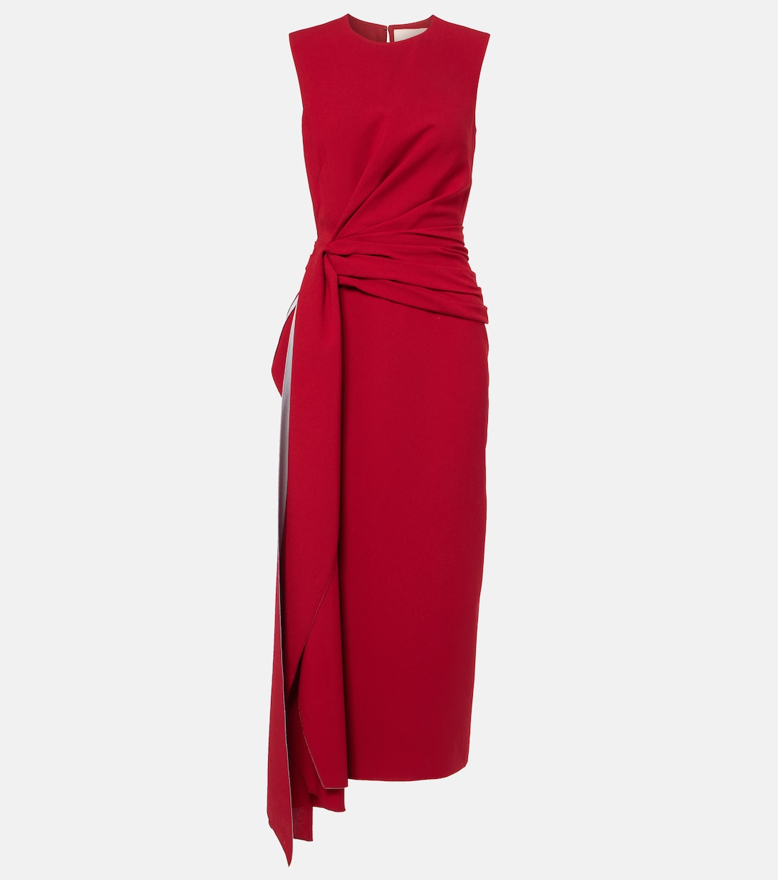 Roksanda - Elham draped crêpe midi dress