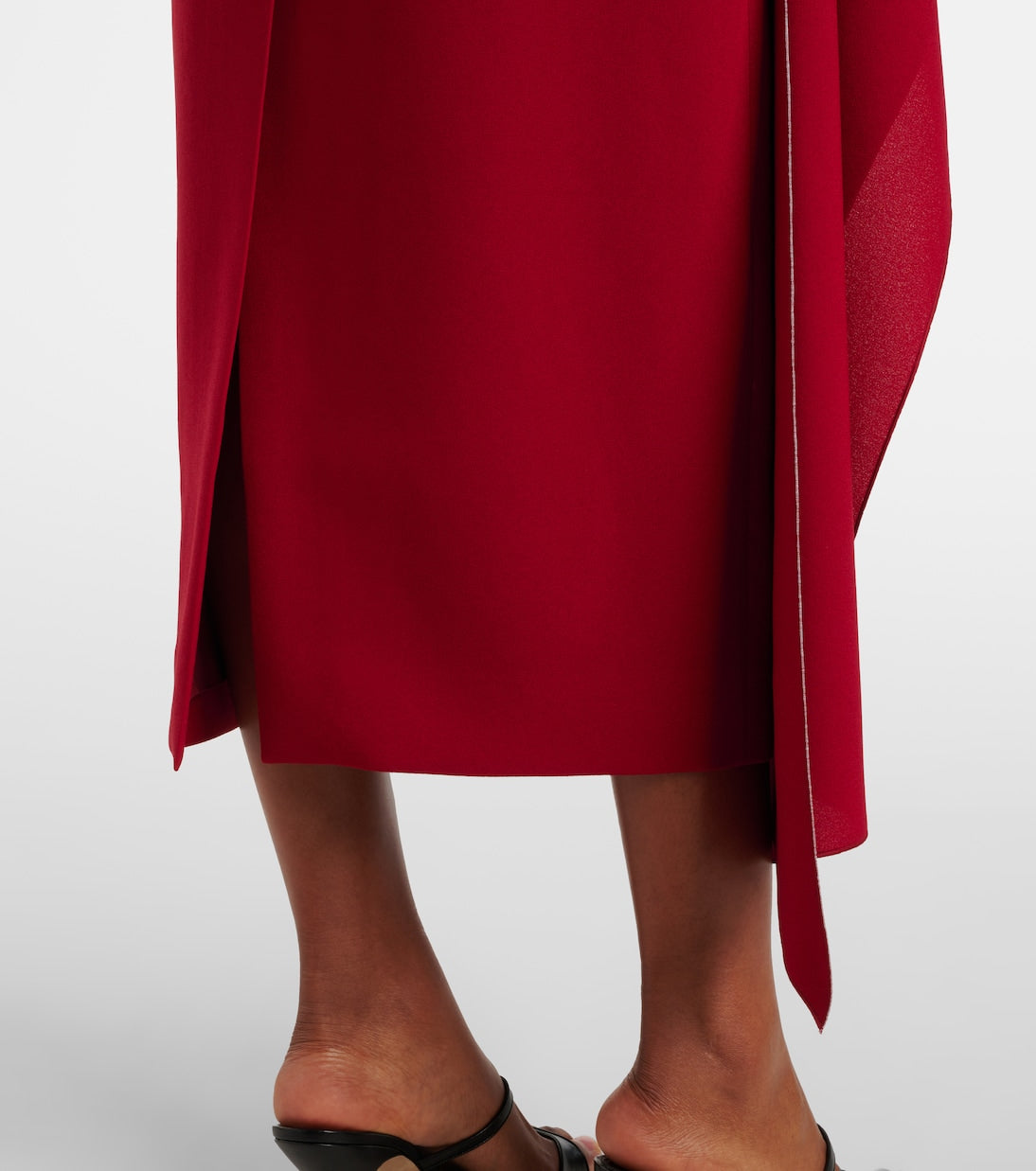 Roksanda - Elham draped crêpe midi dress