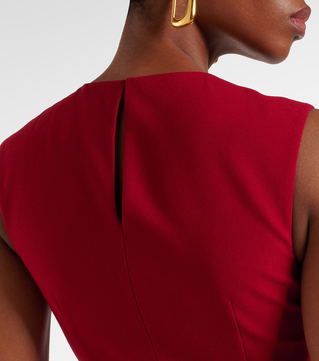 Roksanda - Elham draped crêpe midi dress