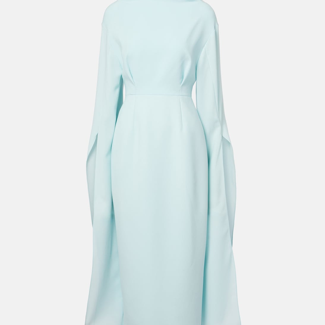 Roksanda - Nour draped crêpe midi dress