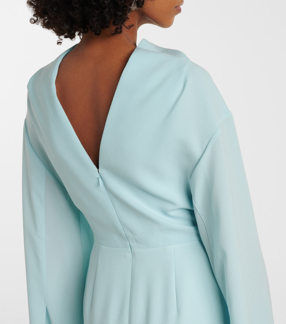 Roksanda - Nour draped crêpe midi dress