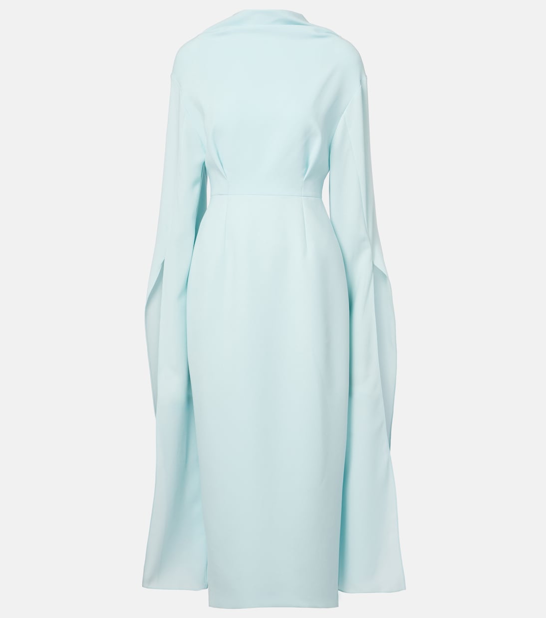 Roksanda - Nour draped crêpe midi dress