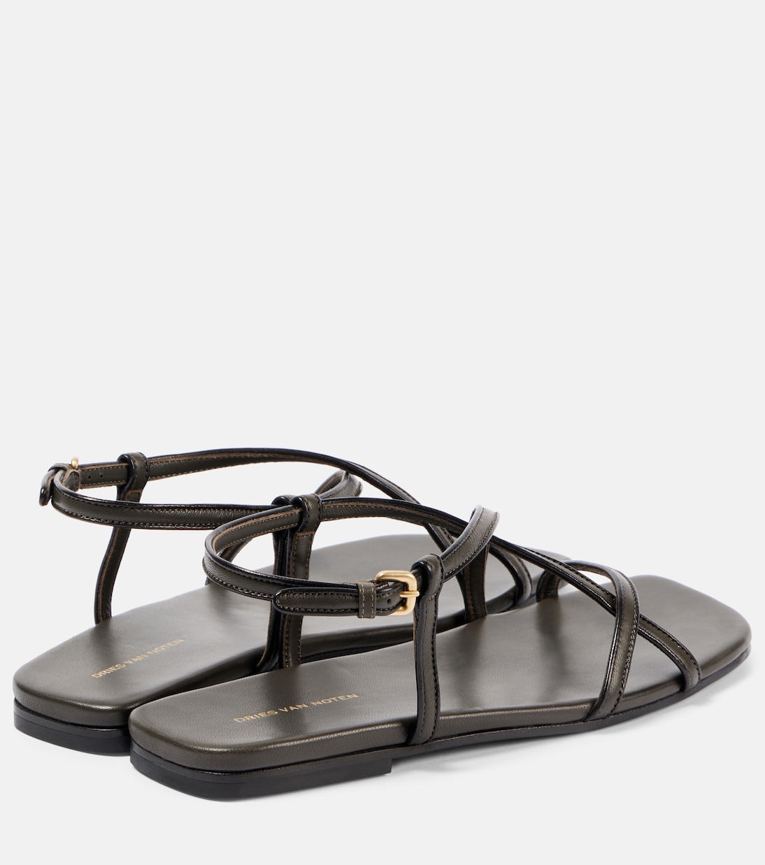 Dries Van Noten - Leather sandals