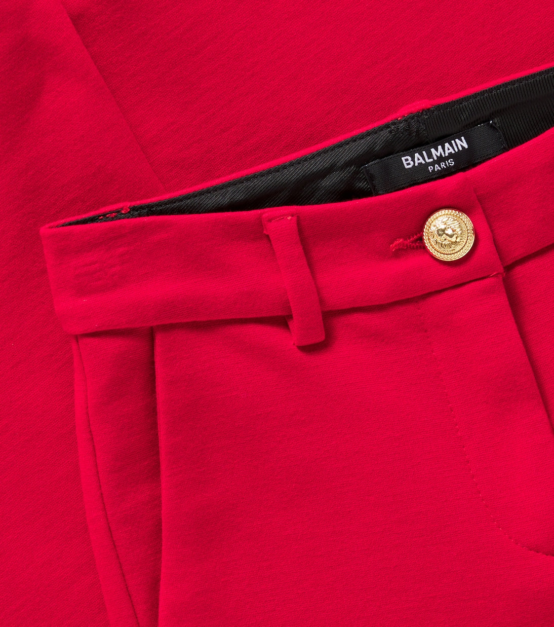 Balmain Kids - High-rise flared pants
