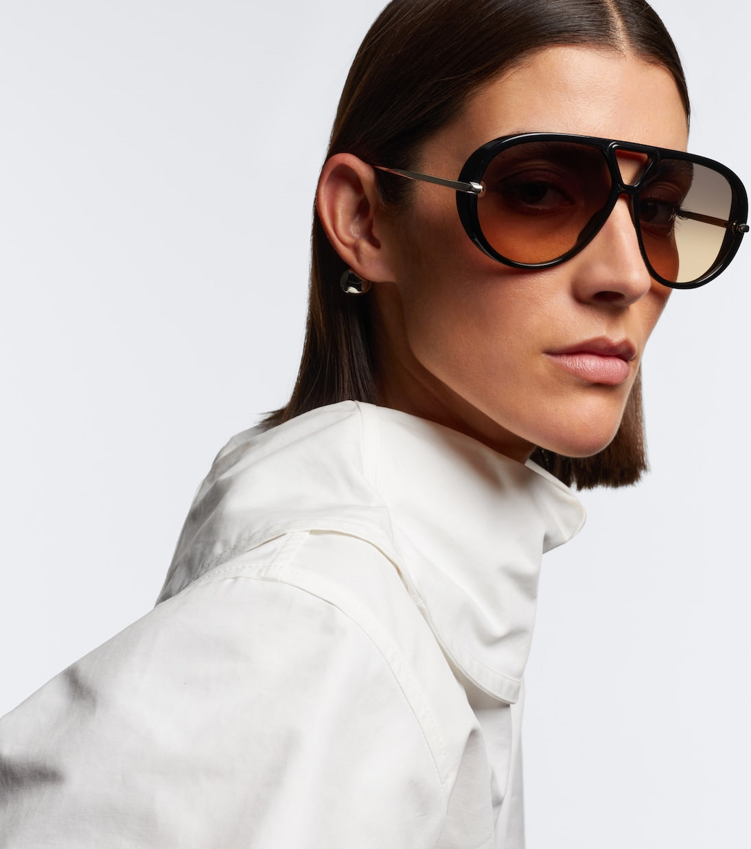 Bottega Veneta - Drop aviator sunglasses