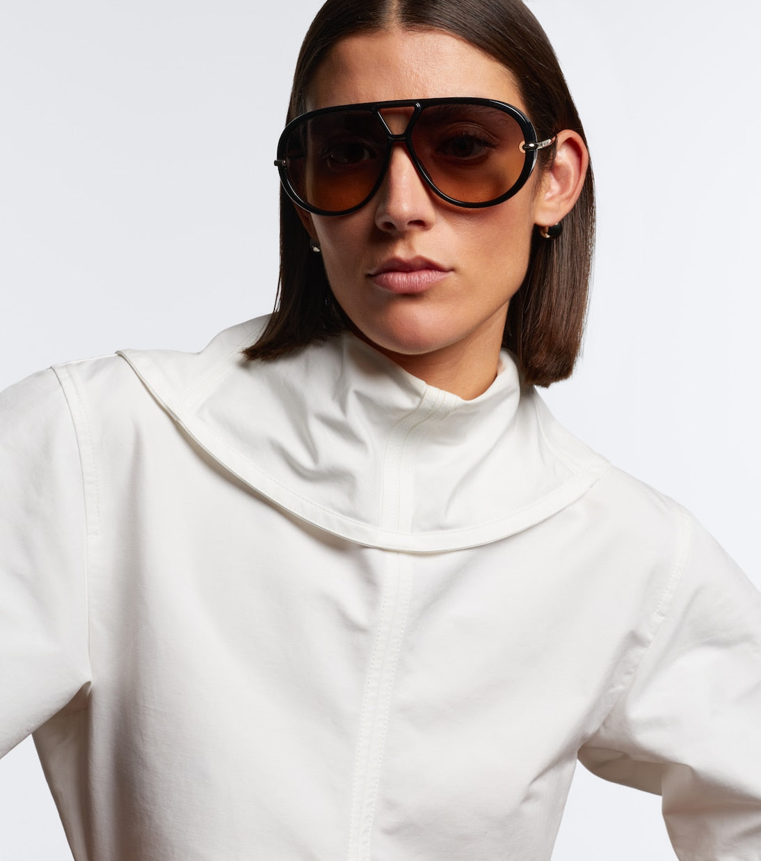 Bottega Veneta - Drop aviator sunglasses