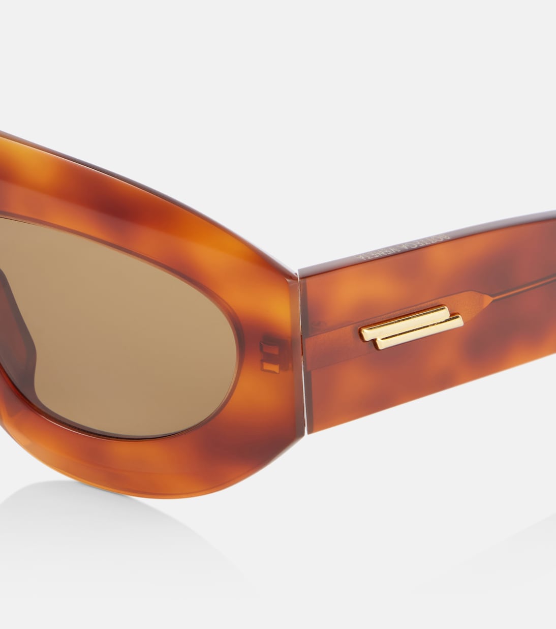 Bottega Veneta - Shield sunglasses