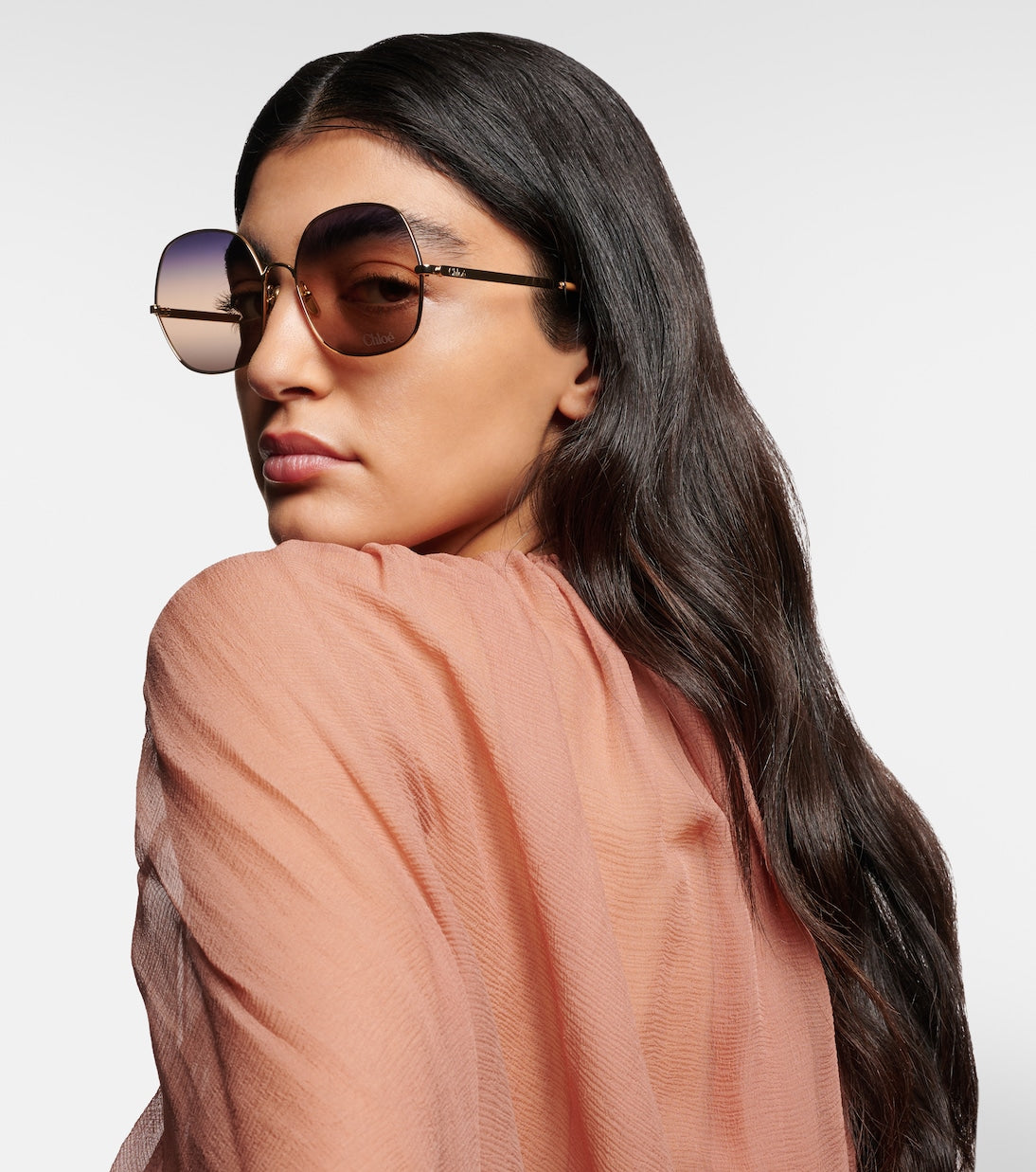 Chloé - Aly oversized sunglasses