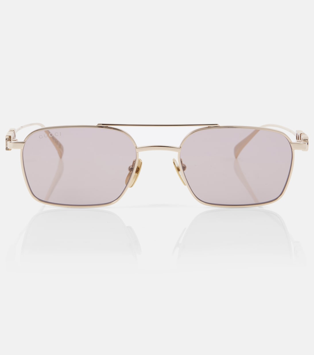 Gucci - Gucci Script aviator sunglasses