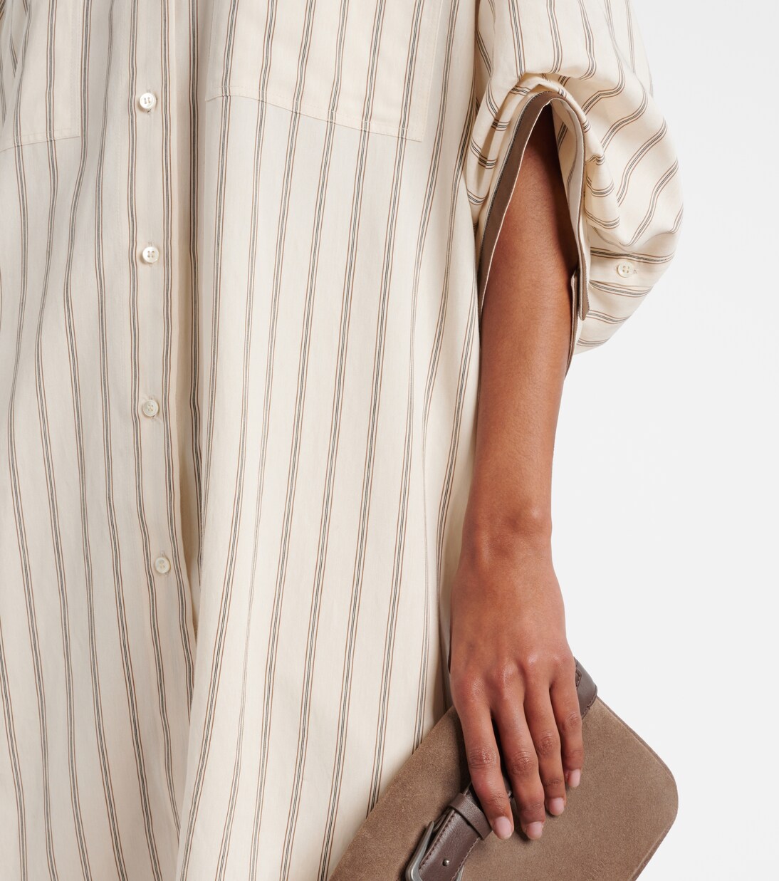Brunello Cucinelli - Silk-blend shirt