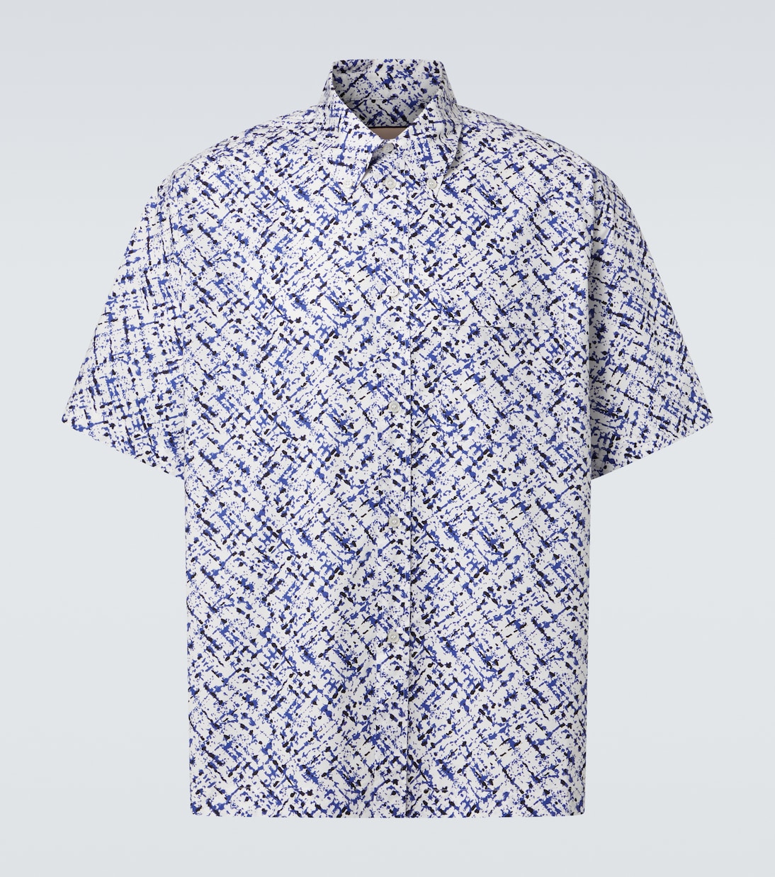 Plan C - Printed cotton shirt