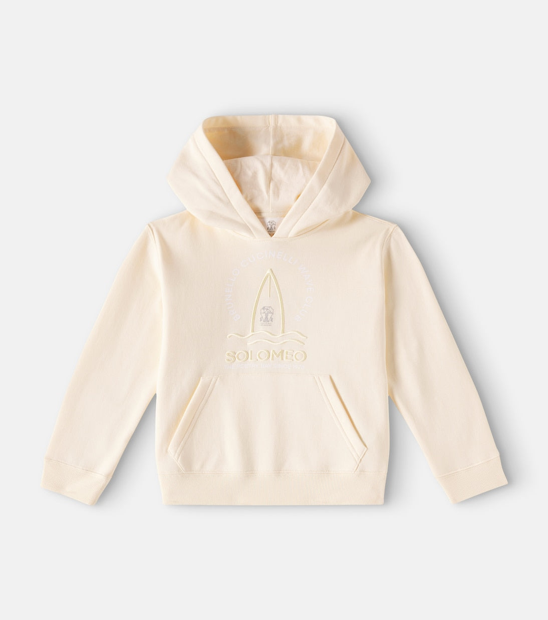 Brunello Cucinelli Kids - Cotton-blend hoodie
