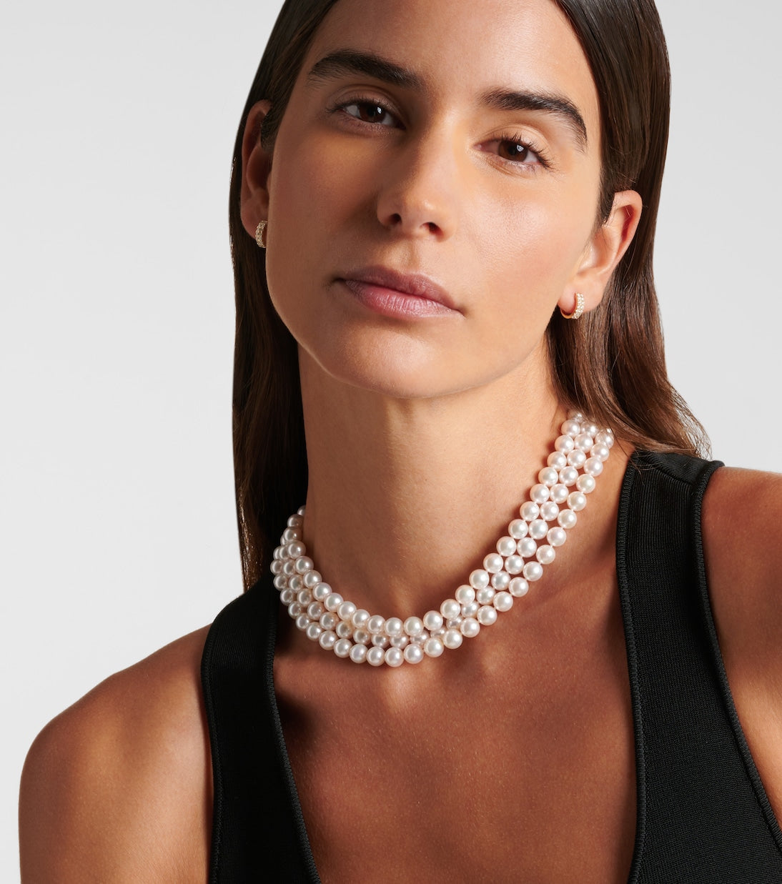 Bucherer Fine Jewellery - Grace 18kt gold necklace with pearls