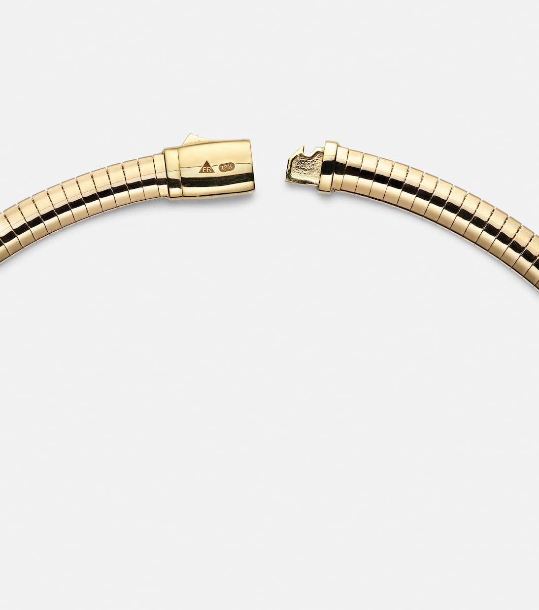 FoundRae - Balance Foundational Keys 18kt yellow and white gold necklace with diamonds