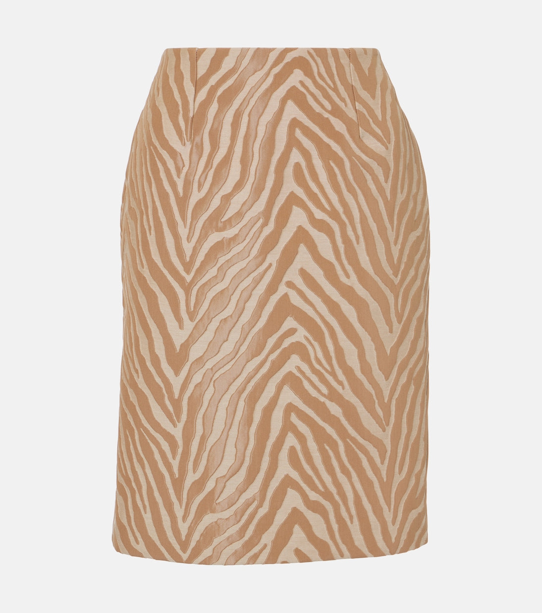 Tove - Elia cotton-blend jacquard pencil skirt