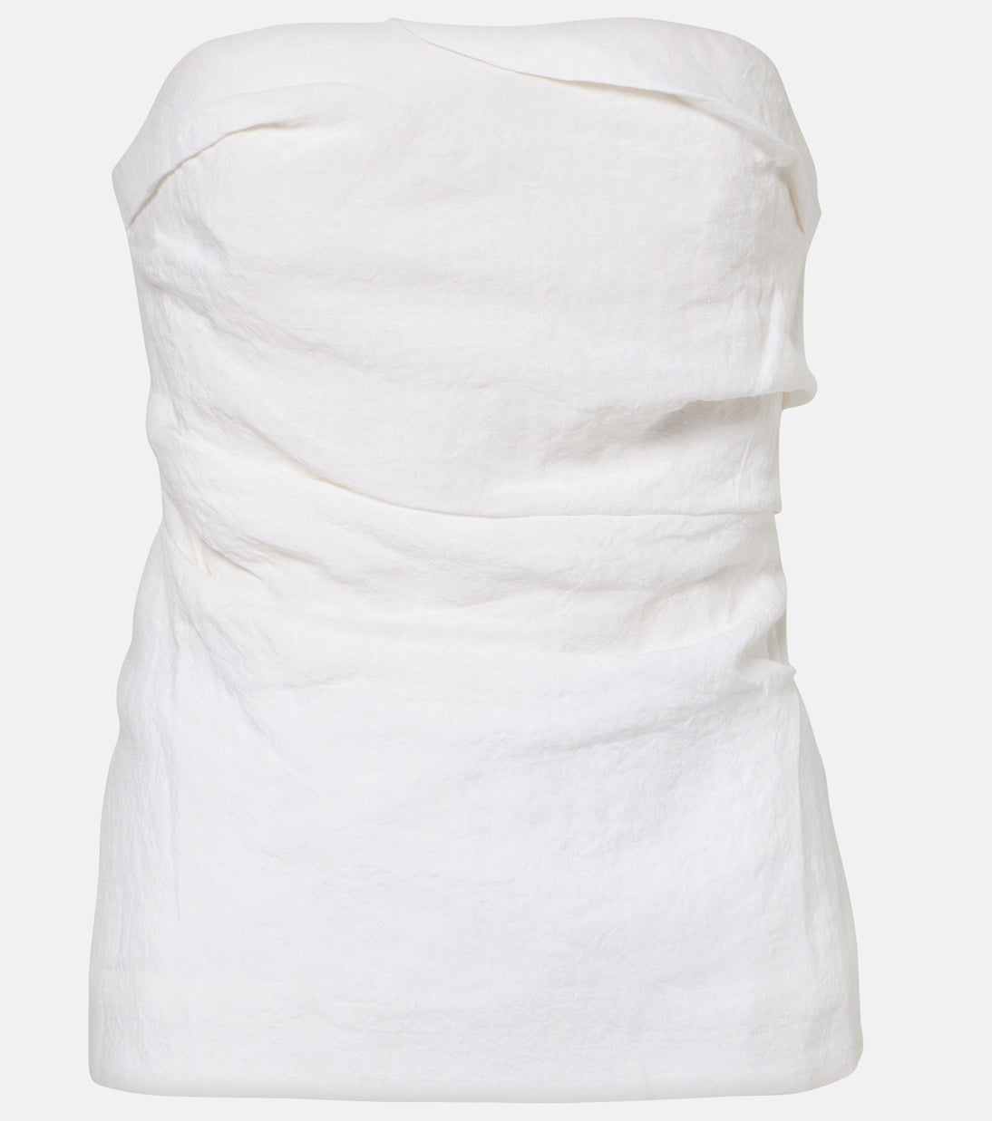 Tove - Izel draped linen top