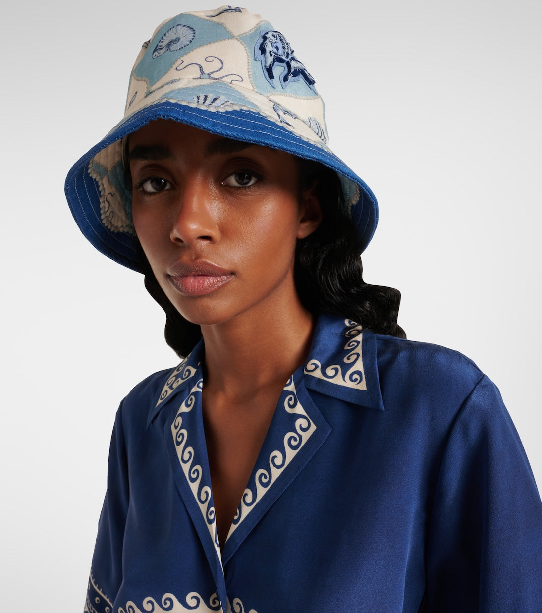 Alémais - Pia linen bucket hat