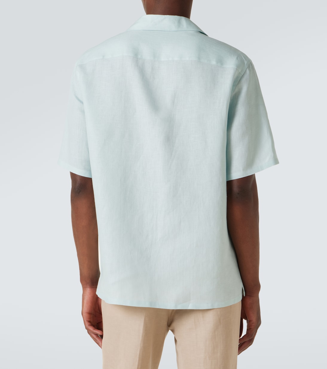 Zegna - Linen bowling shirt