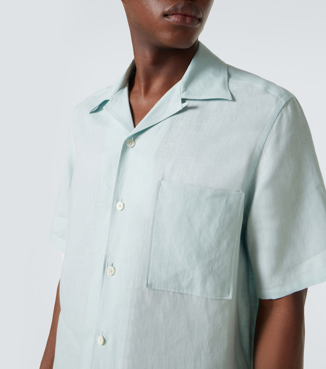 Zegna - Linen bowling shirt