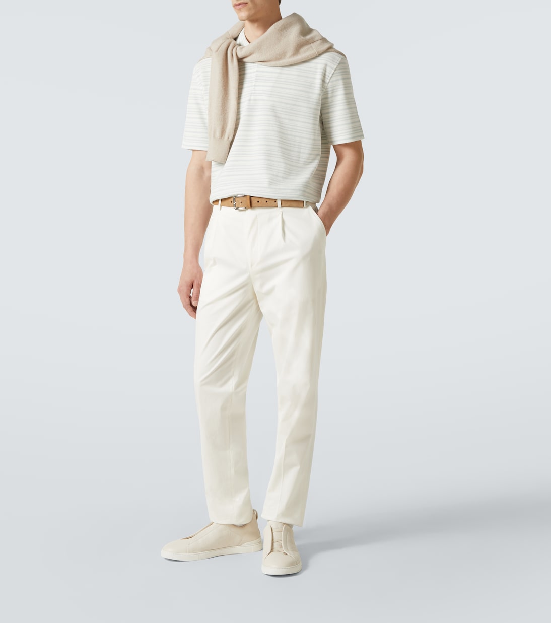 Zegna - Cotton polo shirt