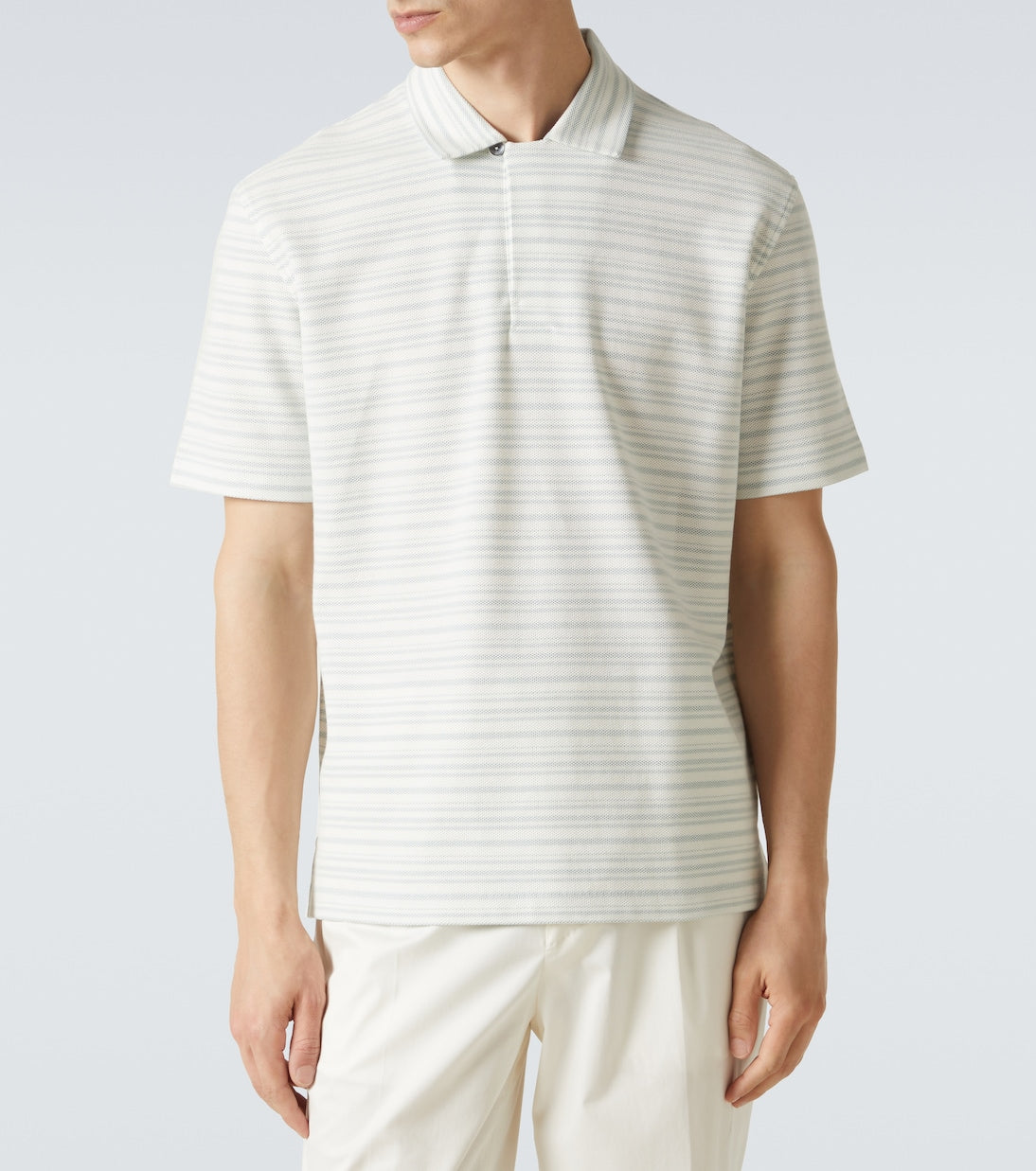 Zegna - Cotton polo shirt
