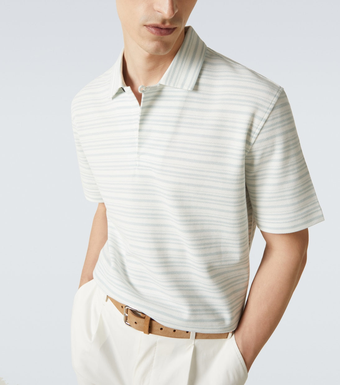Zegna - Cotton polo shirt