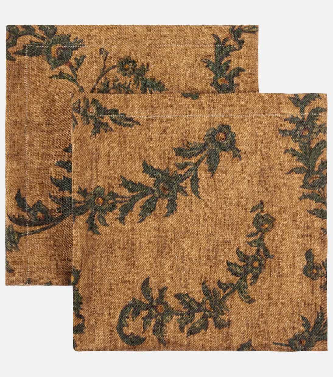 The House of Lyria - Teigne set of 2 printed linen napkins