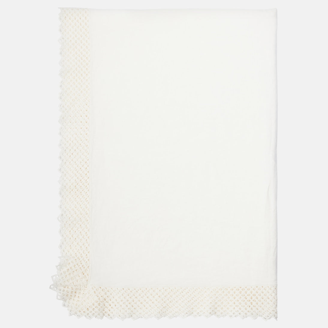 Once Milano - Macramé linen tablecloth