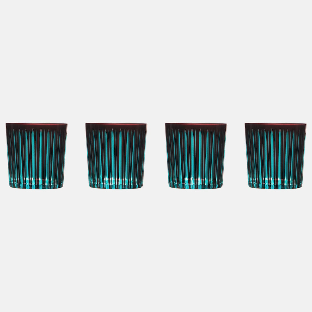 L'Objet - Prism set of 4 glasses